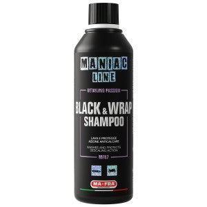 BLACK & WRAP SHAMPOO 500ML - MANIAC