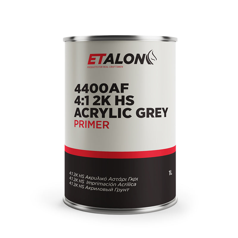 4400AF 4:1 2K HS Ακρυλικό Αστάρι Γκρι σετ 1L + 250ml σκληρυντή