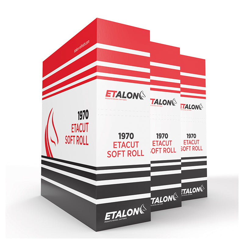 1970 ETACUT Σφουγγαρακι σε Περφορε Ρολο 115mm x 25m P240
